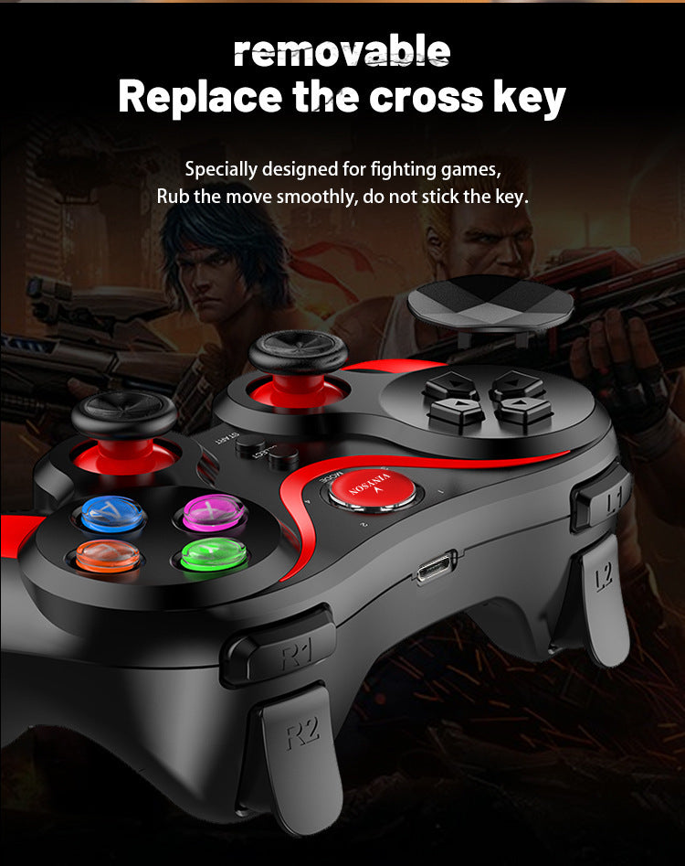 Wireless Bluetooth game controller